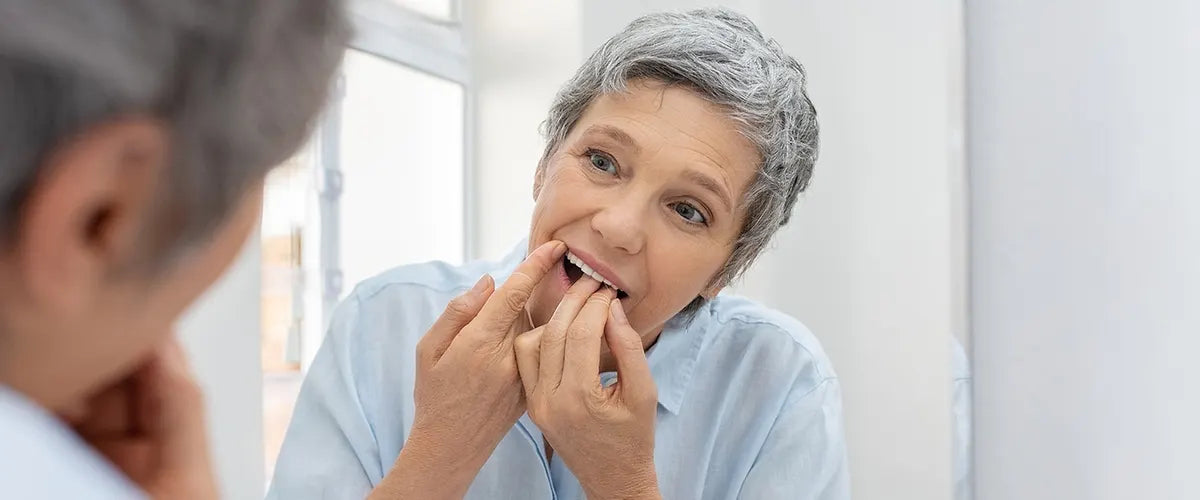 Using dental floss correctly