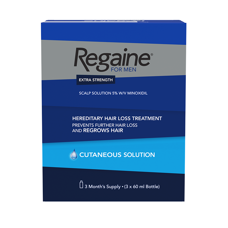 Regaine  For  Men  Extra Strength  Solution ( 3X60ml )