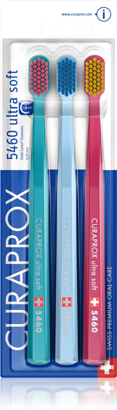 Curaprox 5460 Sensitive Soft Triple Pack Toothbrush