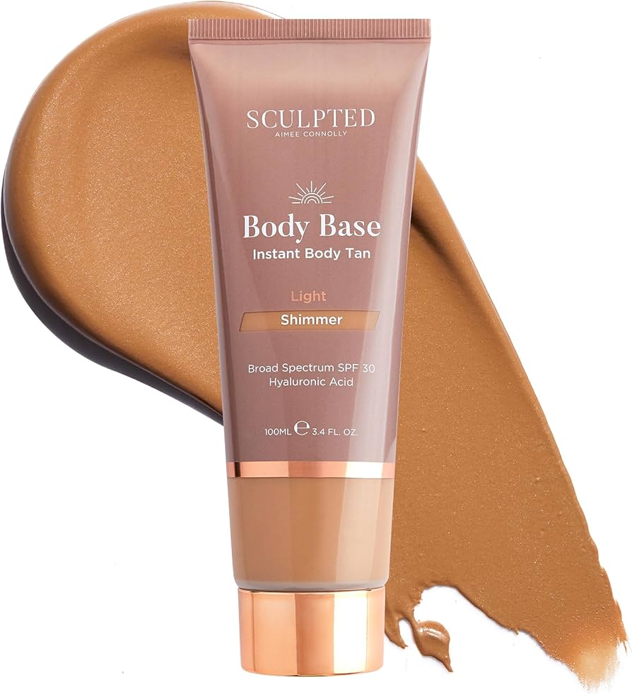 Sculpted  By Aimee Body Base Shimmer Instant Tan Light