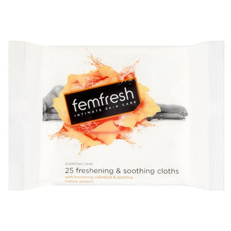 FEMFRESH WIPES 25X6