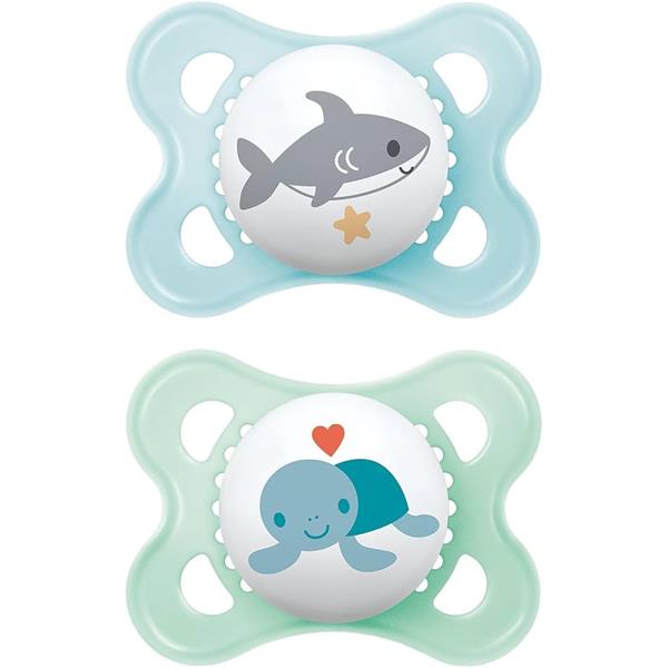 MAMOriginal 2-6M Soother 2Pk Mixed