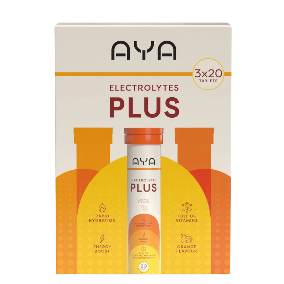 AYA Electrolyte Triple Pack Orange (60 Pack)