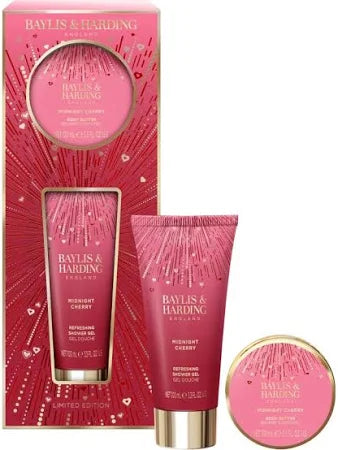.Baylis & Harding Midnight Cherry Body Gift Set