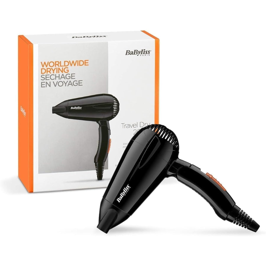 BaByliss Travel Hair Dryer Dry 2000