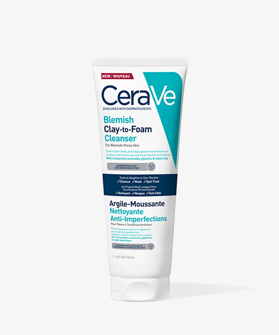 CeraVe Blemish Clay To Foam Cleanser 118ml