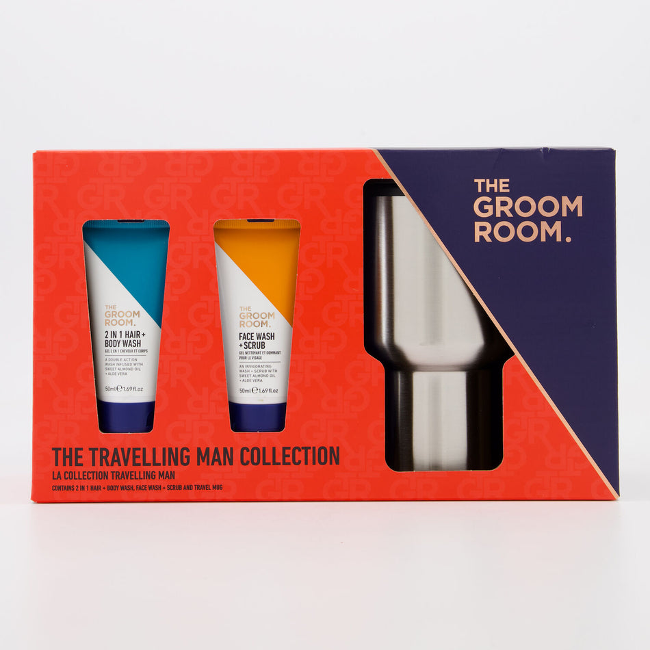 The Groom Room  Three Pack The Travelling Man Collection Gift Box