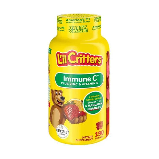 L'il Critters Immune C Plus Zinc Gummies 190 Pack