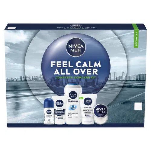 Nivea Men Feel Calm All Over Skincare Gift Set