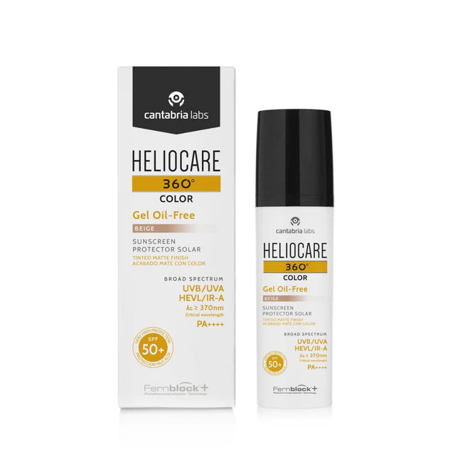 Heliocare 360° Color Gel Oil-Free Sunscreen Protector Beige SPF 50+ 50ml