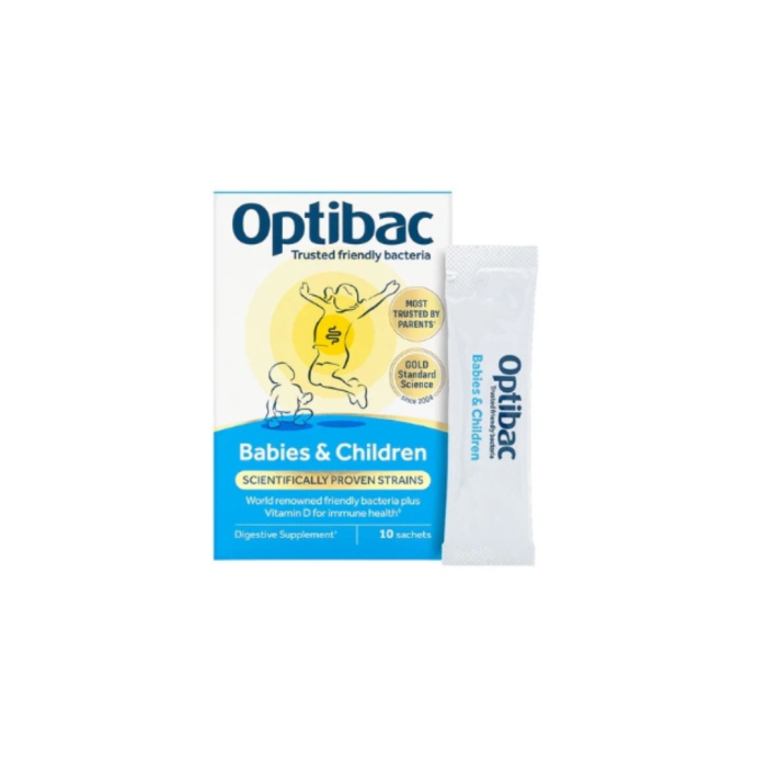 Optibac Probiotics Babies & Children 10 Sachets | Baby Probiotic Ireland | Chemco Pharmacy