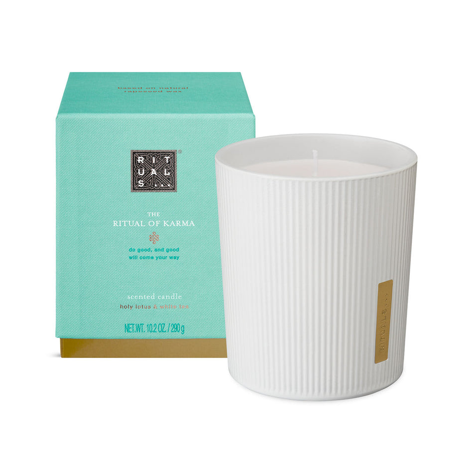 Rituals The Ritual of Karma - Delicately Sweet Lotus & White Tea - Scented Candle 290g