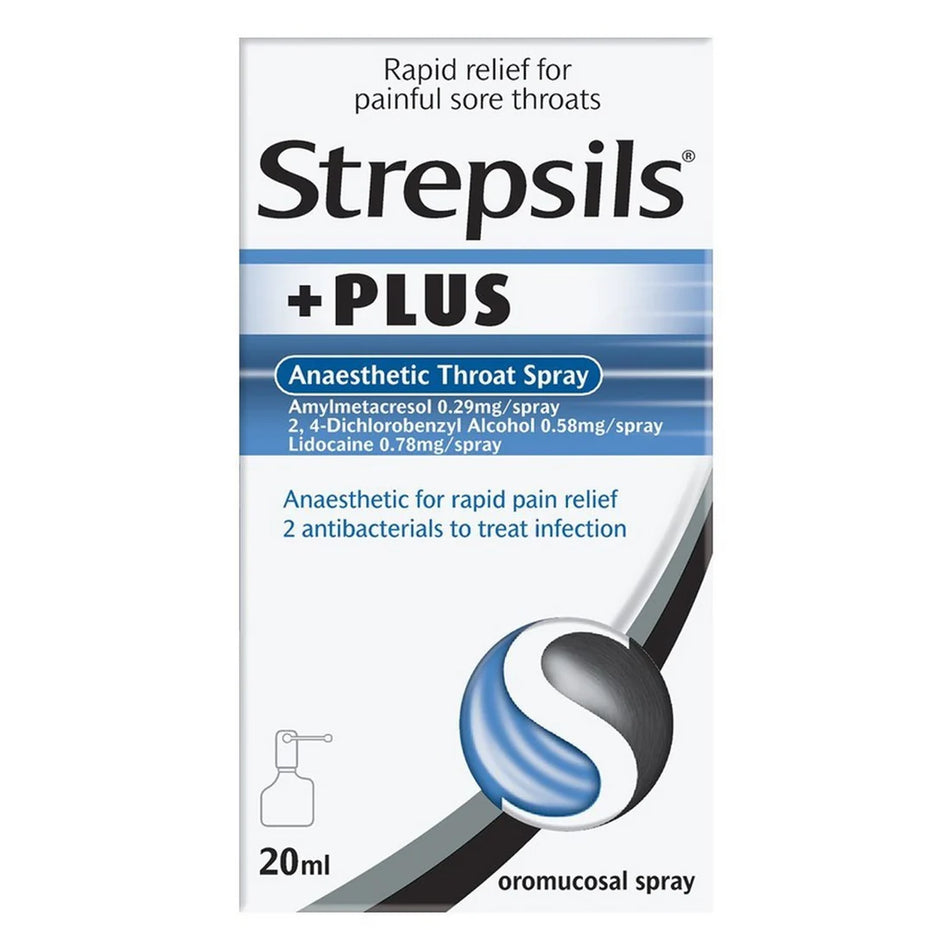 Strepsils Plus Throat Spray 20ml
