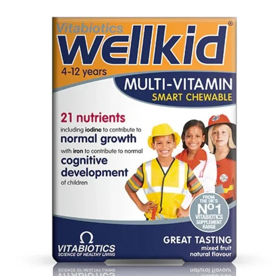 Vitabiotics Wellkid Smart Chewable Tablets 30 Pack