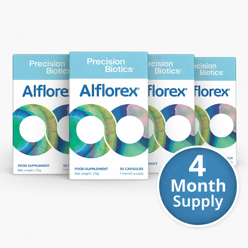 Alflorex Probiotic 4 Month Supply — 120 Capsules for IBS & Gut Health | Chemco Pharmacy Ireland