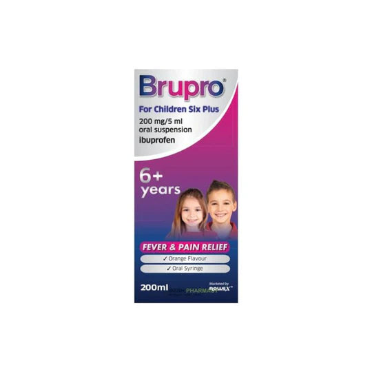 Brupro For Children 6+ Years 200mg/5ml 200ml