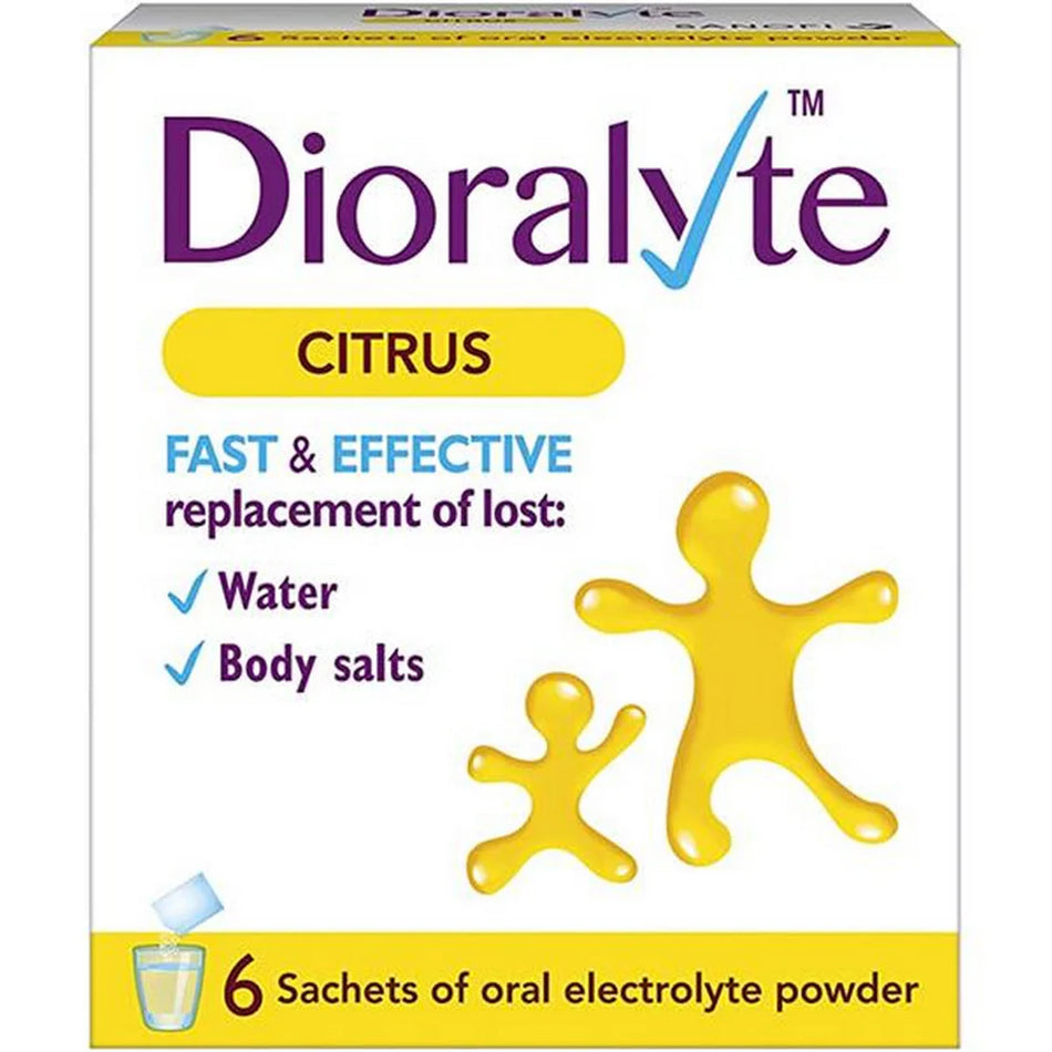 Dioralyte Citrus 6 Sachets