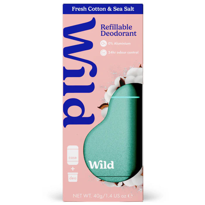 Wild Cotton & Sea Salt Deodorant Starter Pack