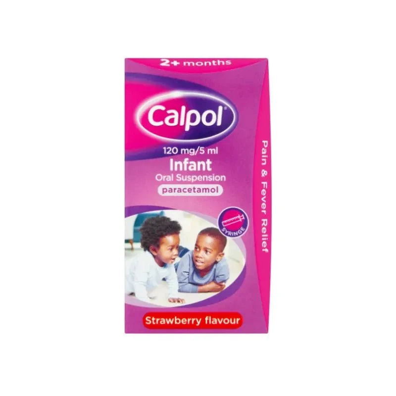 Calpol Infant Suspension & Syringe 60ml