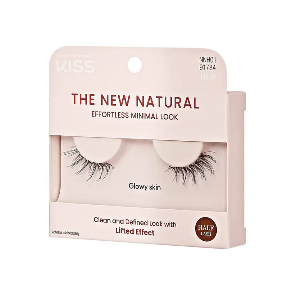 Kiss The New Natural Half Lash 01 Glowy Skin