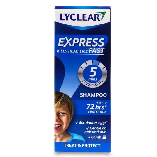Lyclear Express Shampoo & Comb 200ml