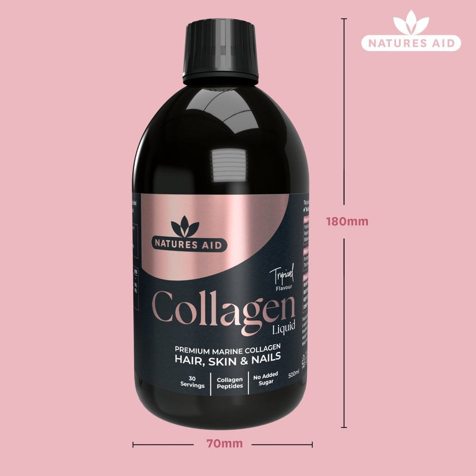 Natures Aid Collagen Tropical Flavour 500ml