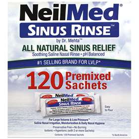 NEILMED SINUS RINSE REFILL KIT 120PK