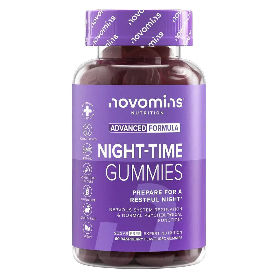 Novomins Magnesium 1636mg Raspberry Flavoured 60 Gummies