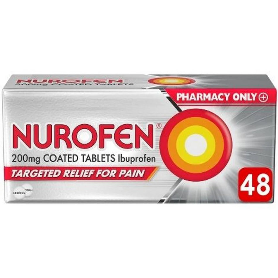 Nurofen Ibuprofen 200mg Tablets 48pk