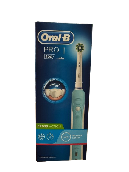 Oral B - Pro 600 ~ Cross Action Rechargeable Electric Toothbrush
