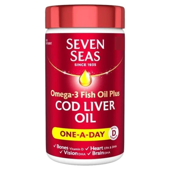 Seven Seas Cod Liver Oil One A Day 60 Capsules