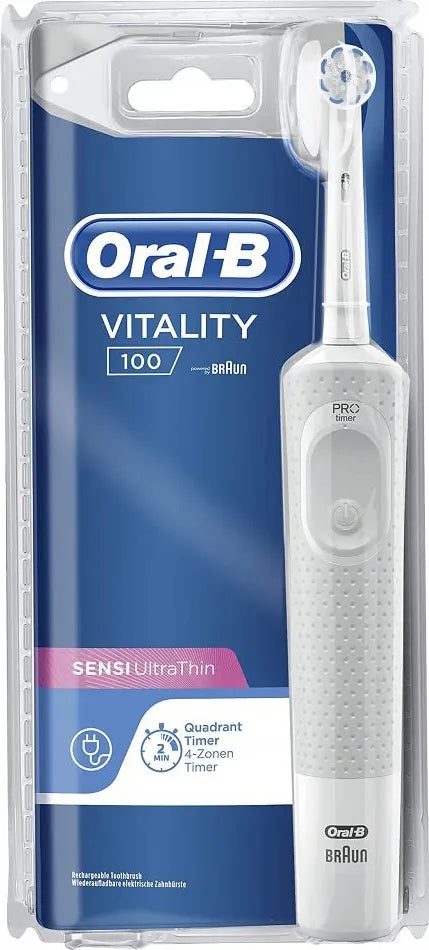 Braun oral-b Vitality 100 sensi ultrathin - rechargeable electric toothbrush