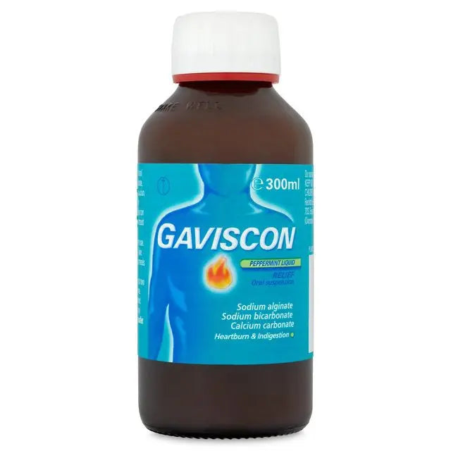 GAVISCON LIQUID PEPPERMINT FLAVOUR 300ML