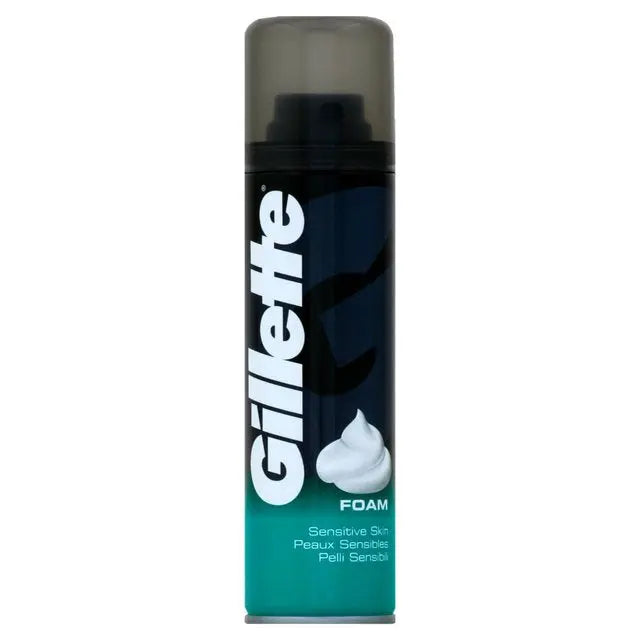 GILLETTE SHAVING FOAM SENSITIVE SKIN 200ML