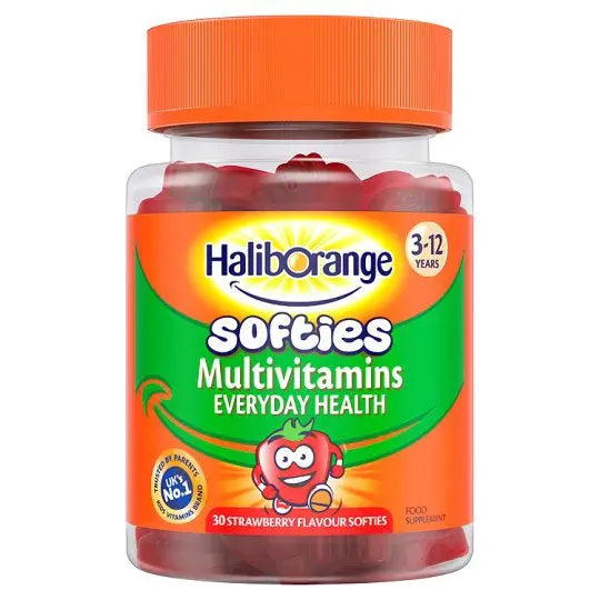 HALIBORANGE FRUIT SOFTIES MULTIVITAMINS STRAWBERRY FLAVOUR (30PK)