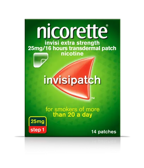 NICORETTE INVISI PATCH 25MG 14PK