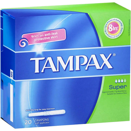 TAMPAX BB SUPER 20PK